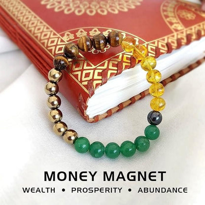 Natural Money Magnet Bracelet – Attract Wealth & Prosperity