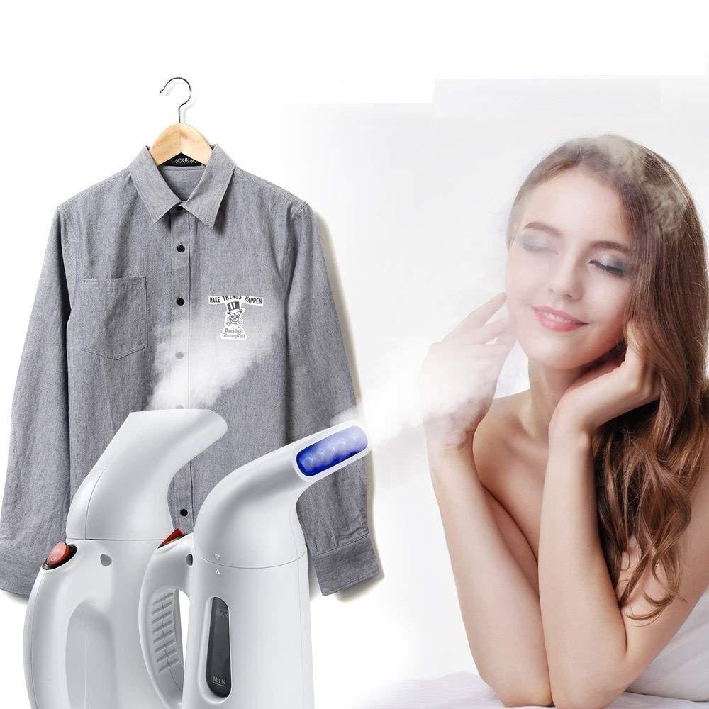 Steamer-4 In 1 HandHeld Garment Steamer & Beauty Facial Steamer - noQMall