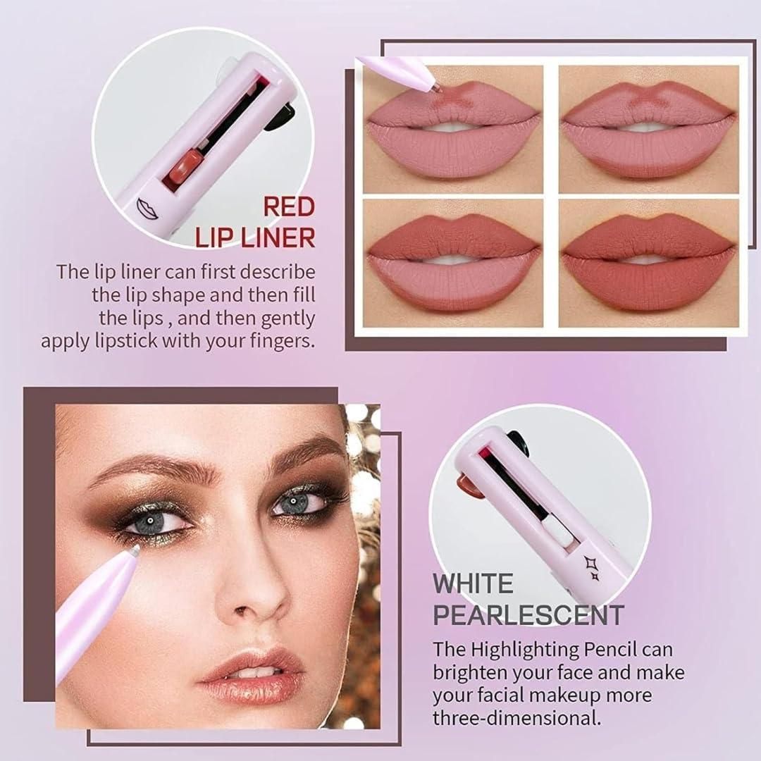 Touch Up 4-in-1 Makeup Pen – Concealer, Liner, Lip & Blush in One! - noQMall