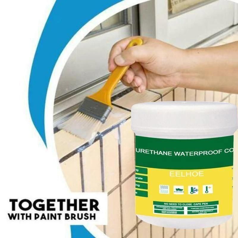 Transparent Waterproof Glue Plus Brush - noQMall