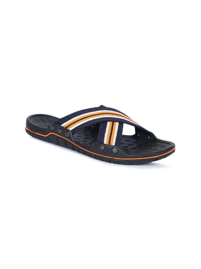 W18 Men Orange Casual Slipon Comfortable Slippers - noQMall