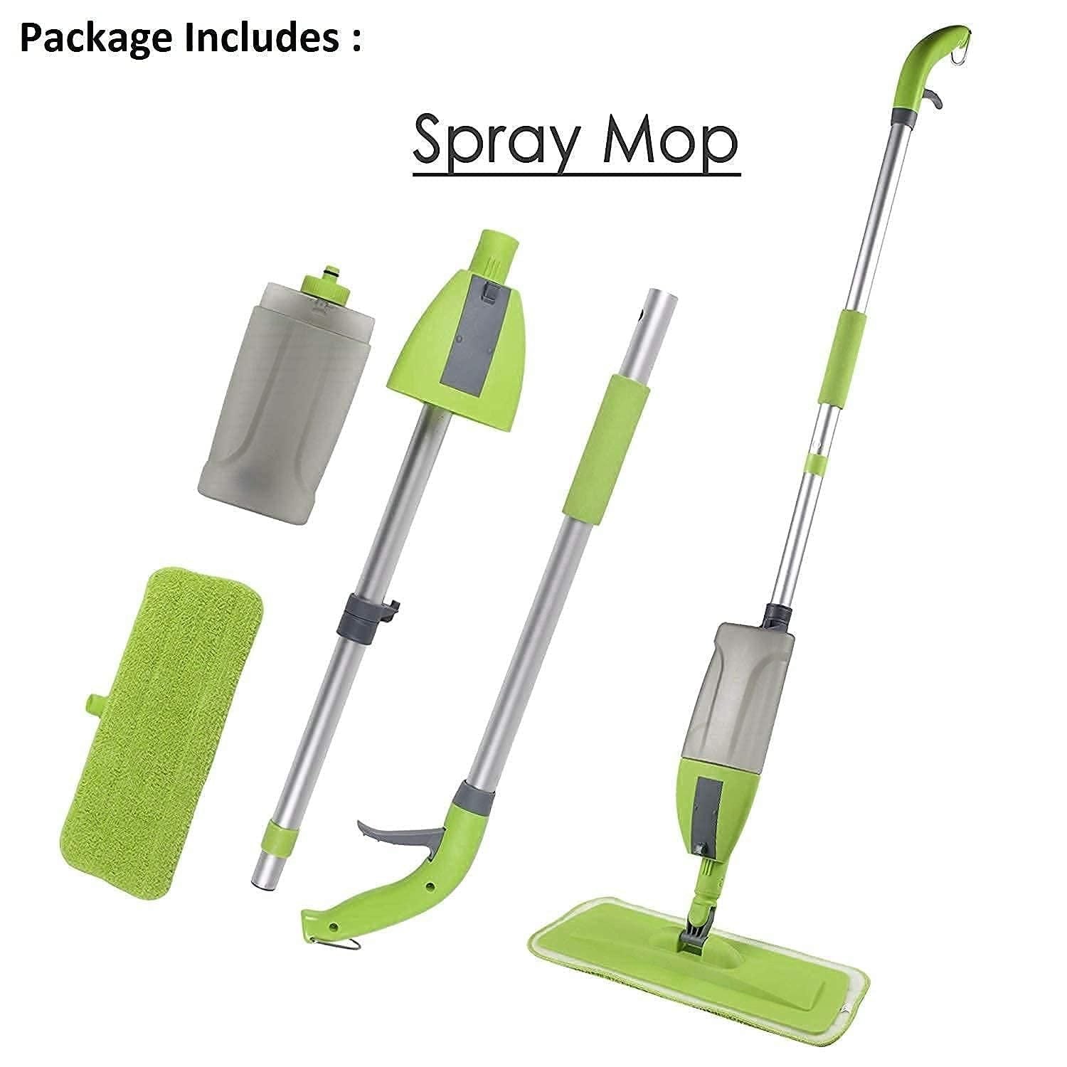 Aluminium Microfiber Floor Cleaning Spray Mop - noQMall