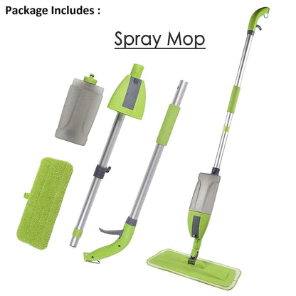 Aluminium Microfiber Floor Cleaning Spray Mop - noQMall