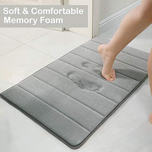 Water Absorbent Soft Memory Foam Bath mat - noQMall