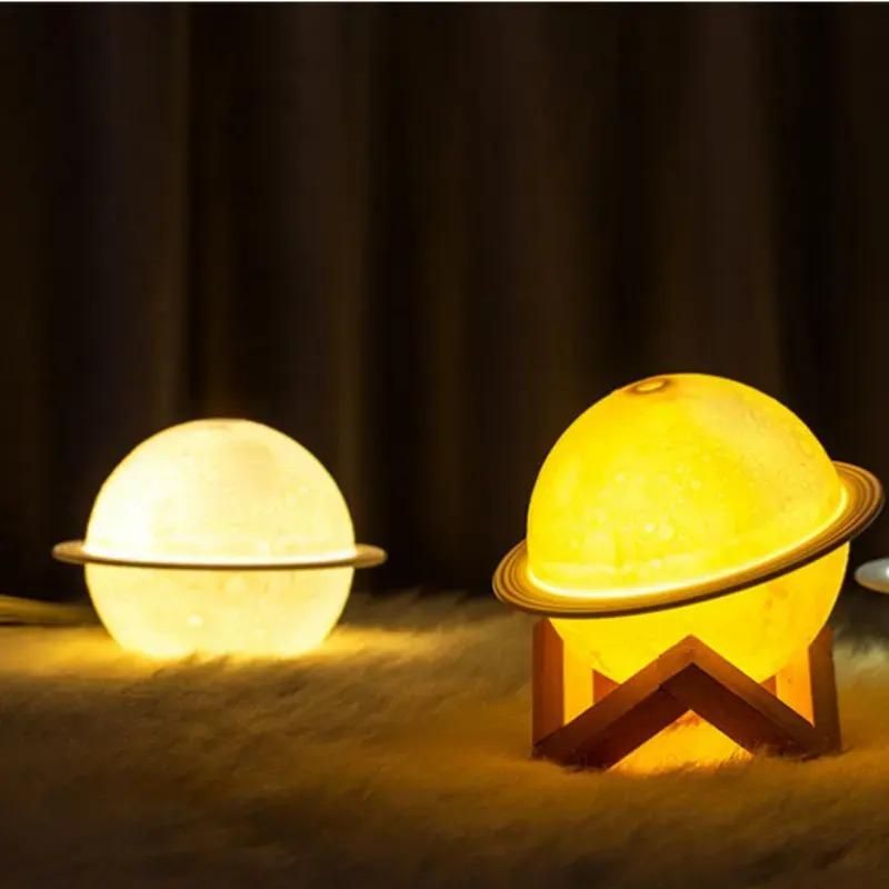 2-in-1 Moon Lamp Cool Mist Humidifier & Essential Oil Diffuser 🌙✨