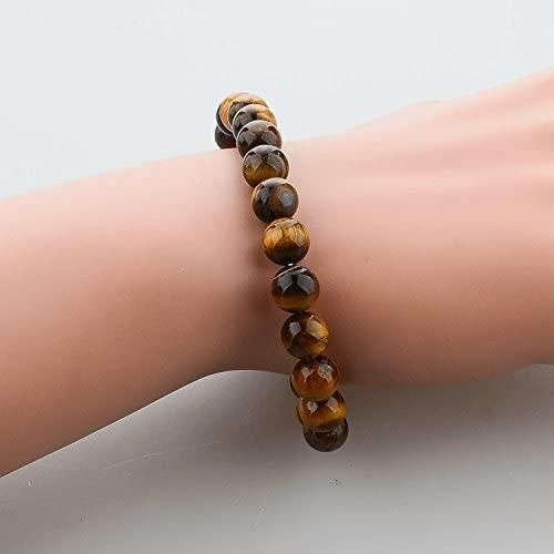 Tiger Eye Yellow Crystal Healing Stone Bracelet - noQMall