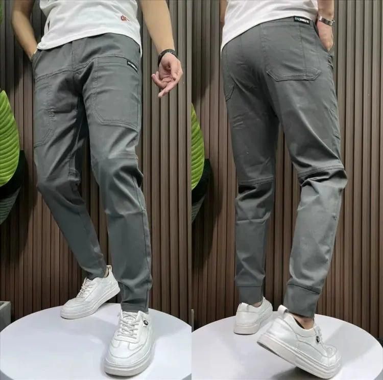 Combo of Men's Casual Joggers (Pack of 2) - noQMall