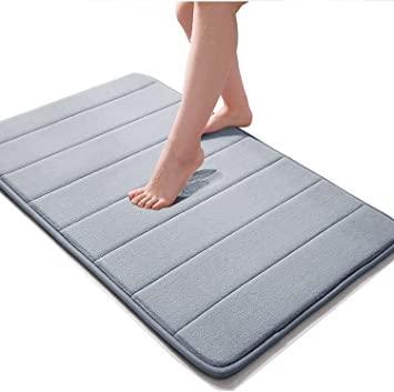 Water Absorbent Soft Memory Foam Bath mat - noQMall