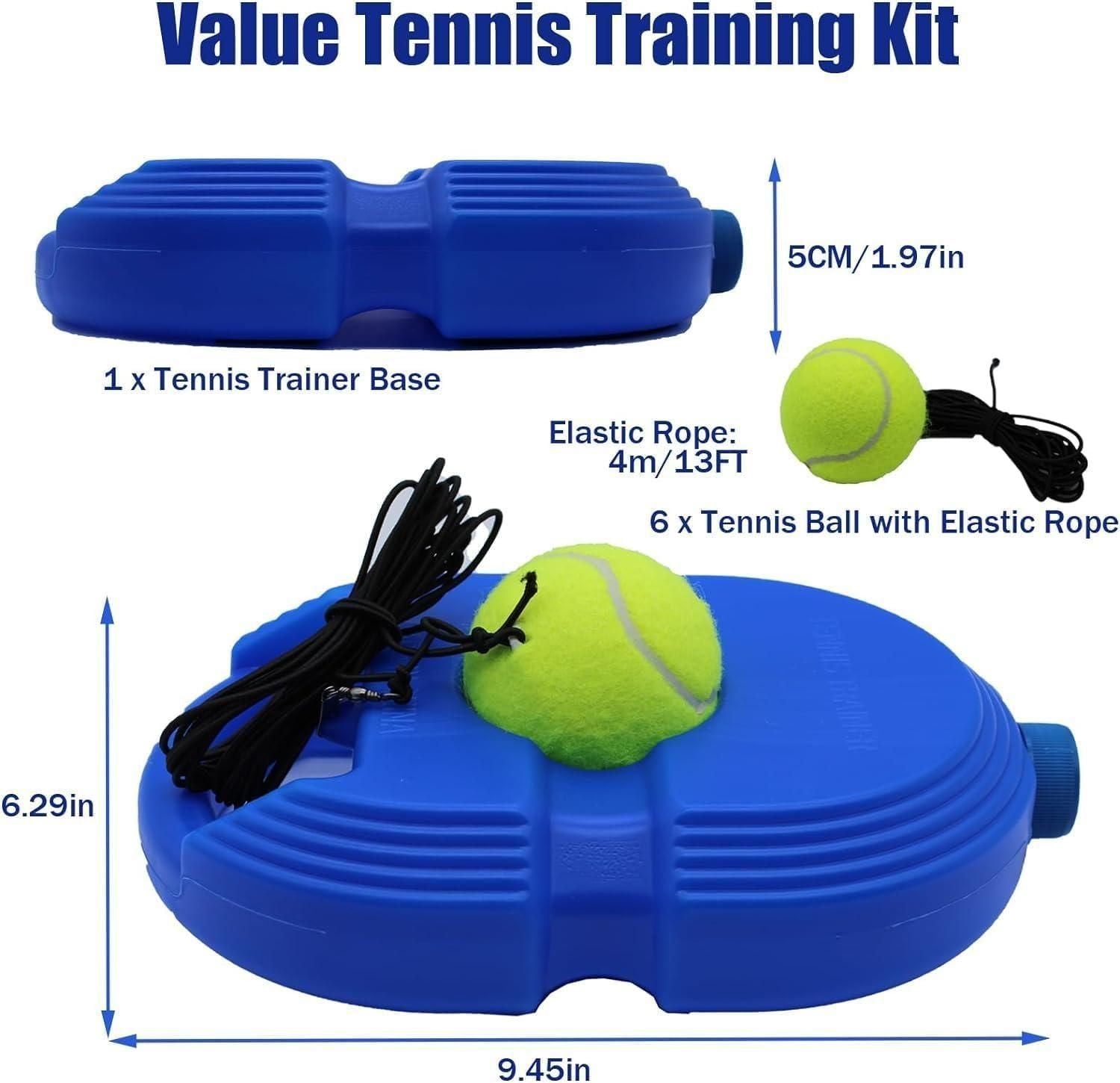 Solo Tennis/cricket Trainer Rebound Ball with String - noQMall