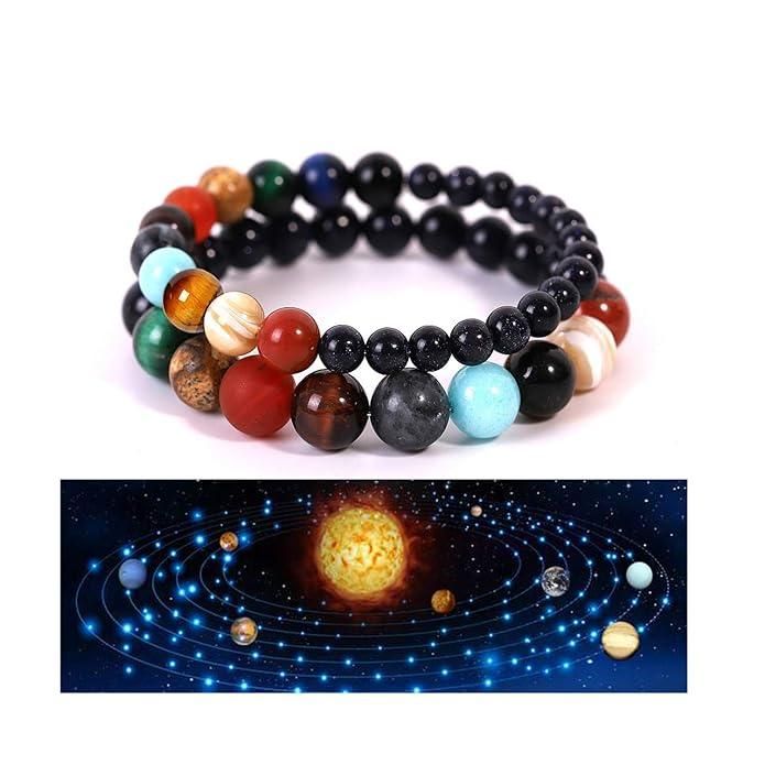 Galaxy Gem Beads Bracelet - noQMall