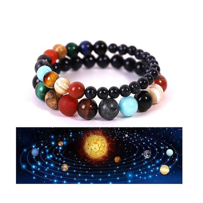 Galaxy Gem Beads Bracelet - noQMall