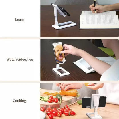 Mobile Phone Tablet Stand Foldable LIFT Adjustable Desktop -X-45 Mobile Holder - noQMall