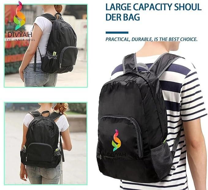 Foldable Waterproof Backpack as Travel Hiking Daypack for Men & Women - noQMall