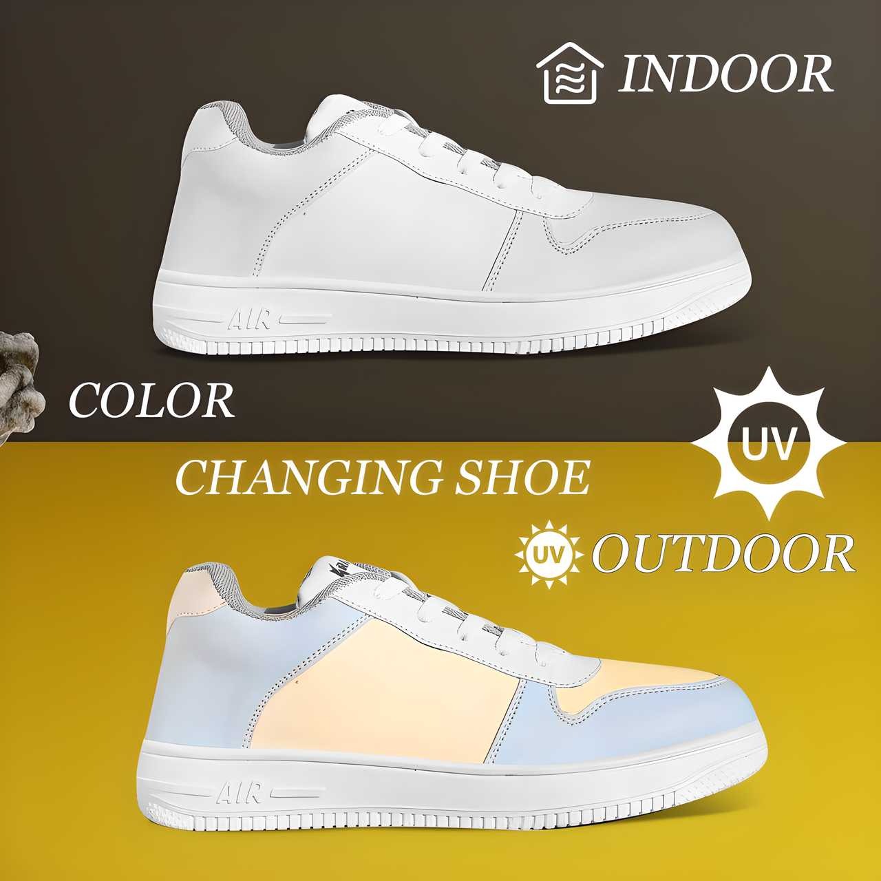 Men's Trendy Color Changing Casual Shoes - noQMall