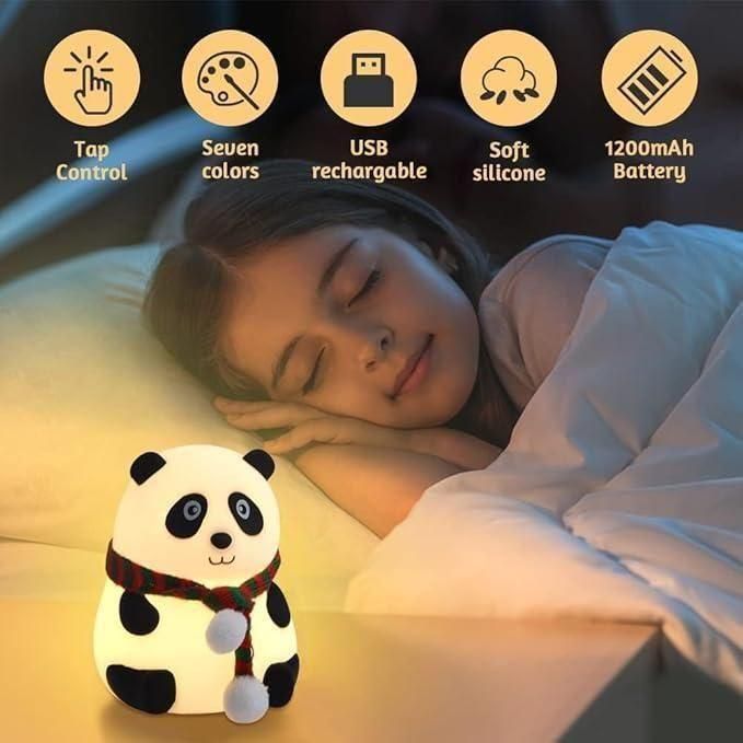 Cute Panda Light Lamp For Kids - noQMall