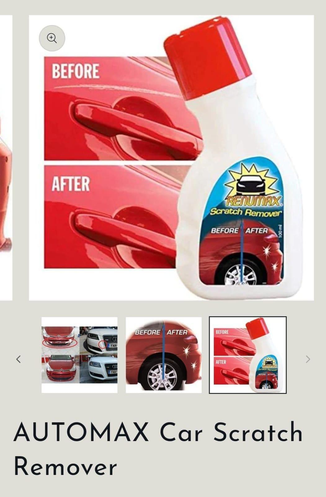 Scratch Remover Quickly and Easily Removes Scratches and Scrapes Liquid for All Car Bike (100 ml) - noQMall