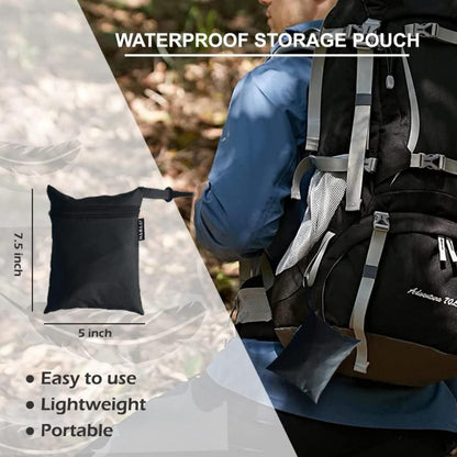 Waterproof Black Cover with Pouch - noQMall