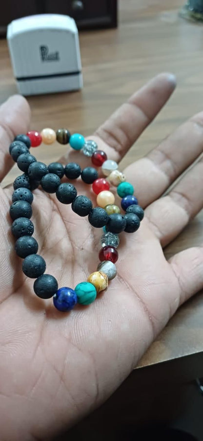 Galaxy Gem Beads Bracelet - noQMall