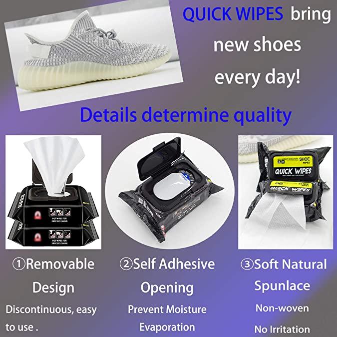 Sneaker Shoe Wipes Cleaner - noQMall