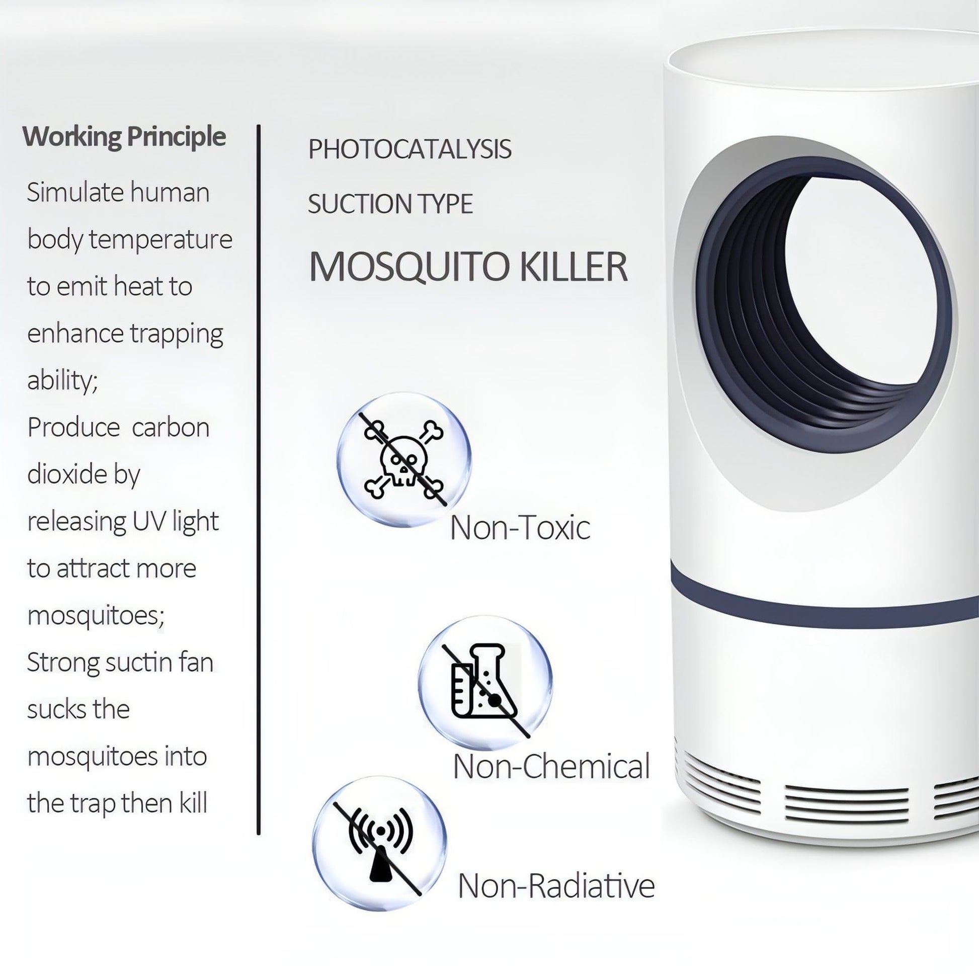 Discover the Eco Friendly Electronic Mosquito Killer Machine Lamp 🌿 - noQMall