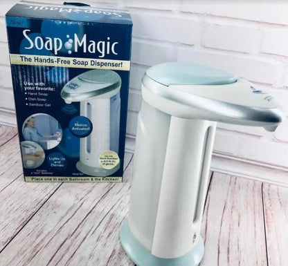 Automatic Hands Free Touch Less Liquid Soap Dispenser 400 ml Gel - noQMall