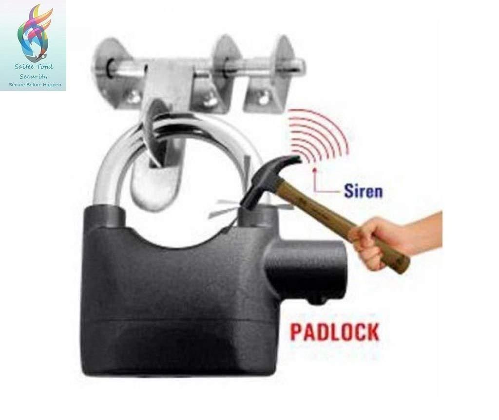 Motion Sensor Security Padlock Siren Alarm Lock - noQMall