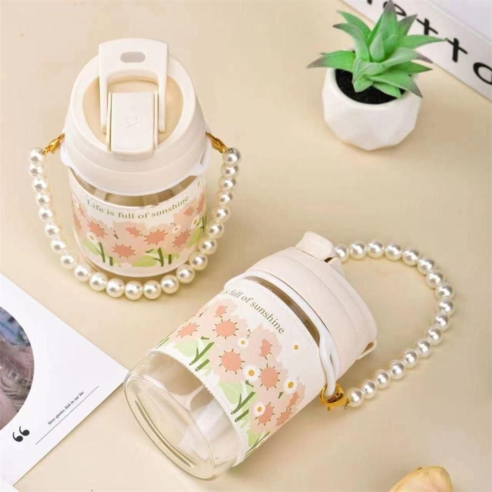 Pearl Portable Chain Water Cup Bottle