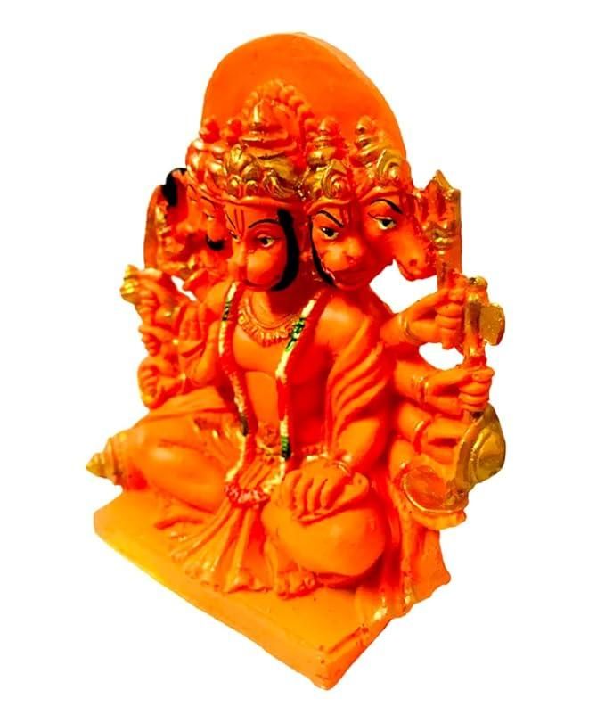 Panchmukhi Hanuman Statue for Pooja Murti - noQMall