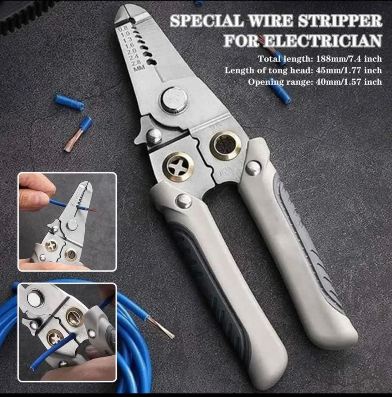 Multi-functional wire stripper & Cutter - noQMall