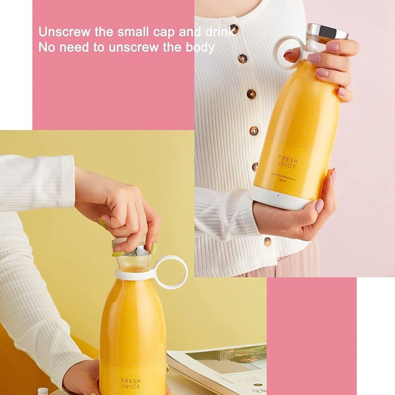 Electric Portable Mini Juicer Bottle - noQMall