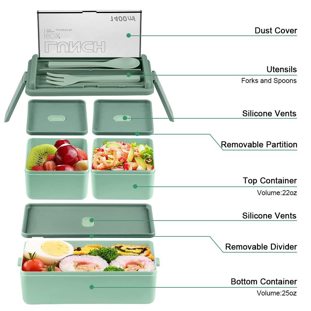 Bento Compartment Lunch Box - noQMall