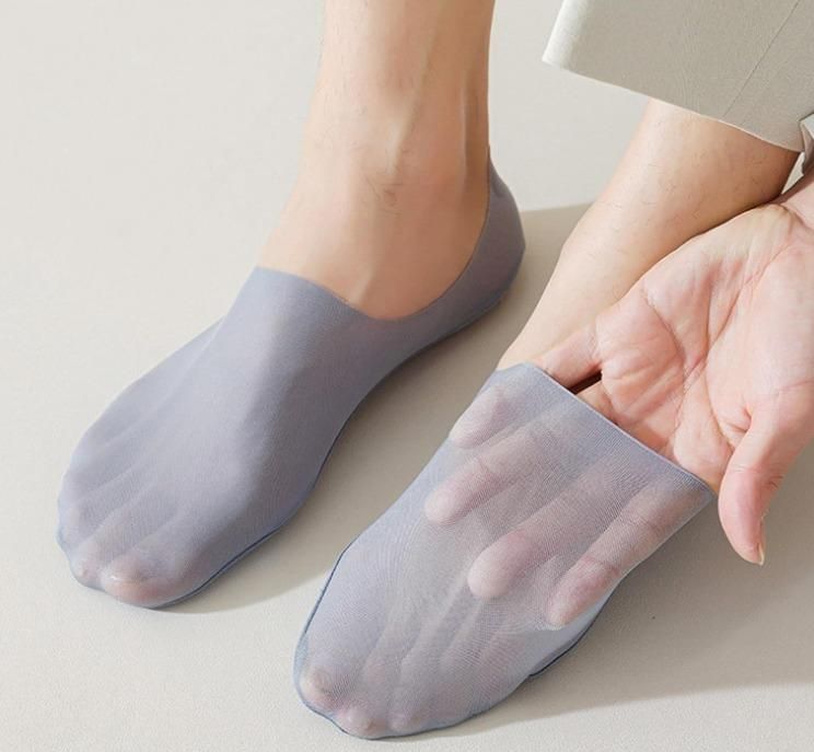 Silicone Non-Slip Invisible No Show Socks (Pack of 1) – Comfort with Style
