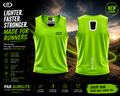PAB Aurelite Ultra Light Running Tank | Unisex | Breathable Quick Dry Gym Vest
