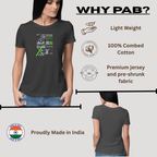 Rhythm of your heart themed PAB women's t-shirt