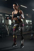 Limitless gym leggings by PAB with side pockets, black athletic leggings designed for comfort and performance.