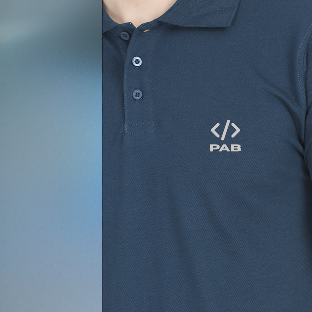 Embroidered PAB Design | Premium Men's Polo