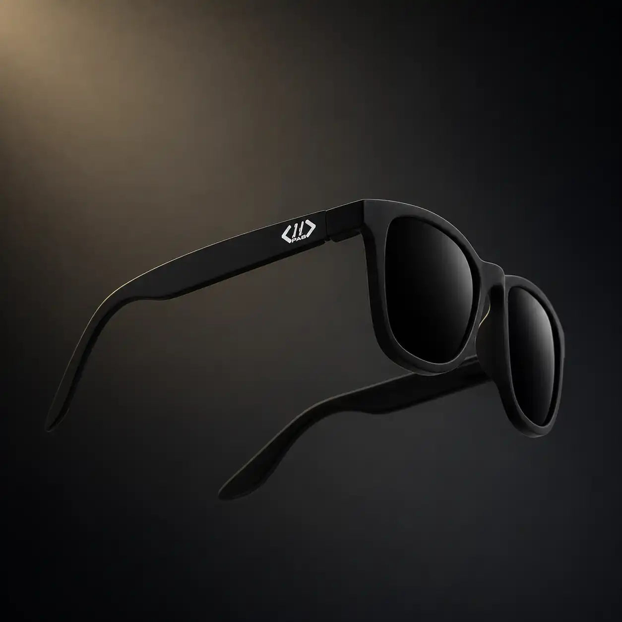 NoQMall PAB Re:Vision Wayfarers sunglasses with polarized lenses and UV protection, featuring a stylish, sustainable design.