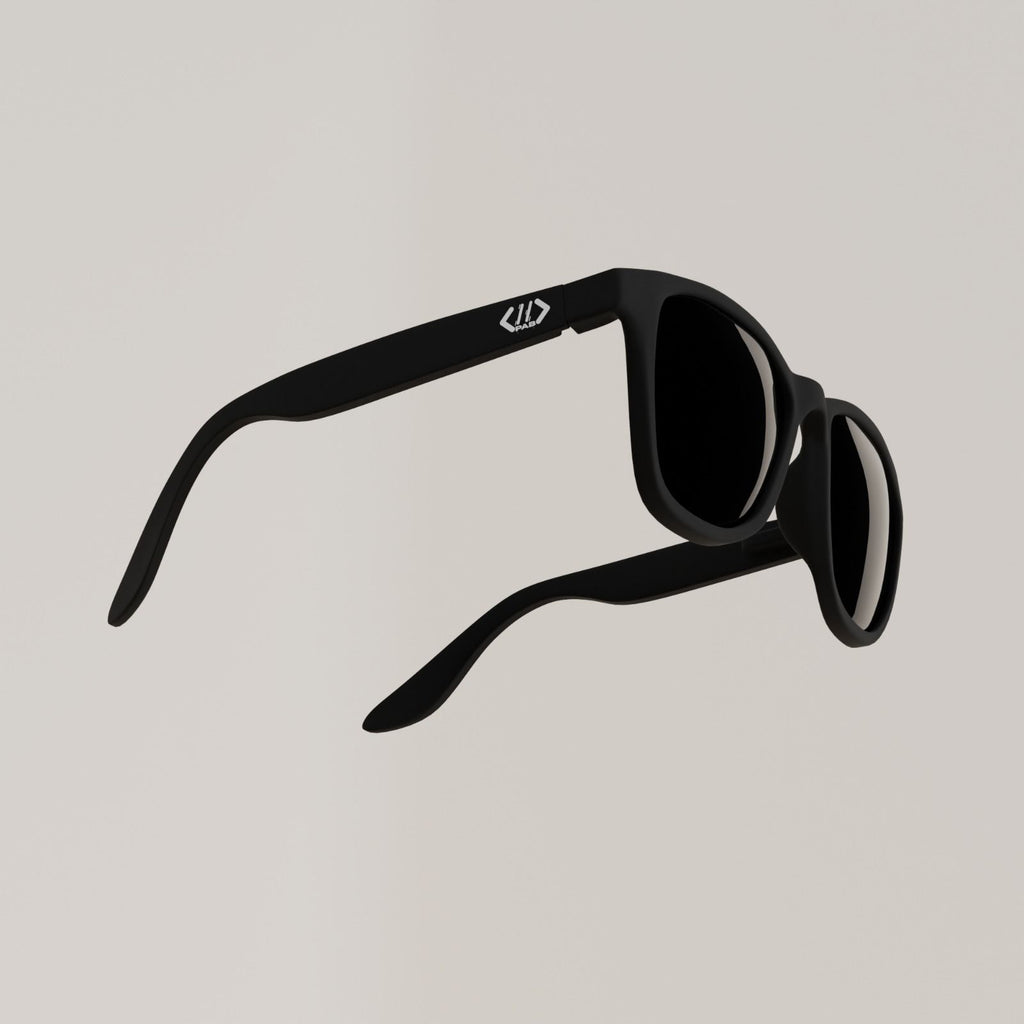 NoQMall PAB Re:Vision Wayfarers sunglasses with polarized lenses and UV protection, featuring sustainable design and stylish frame.
