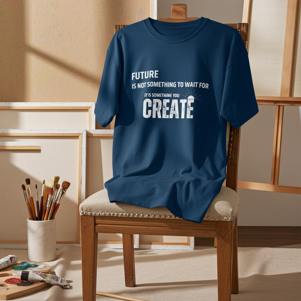 Motivation themed Oversized T-shirt by Pushaak - noQMall