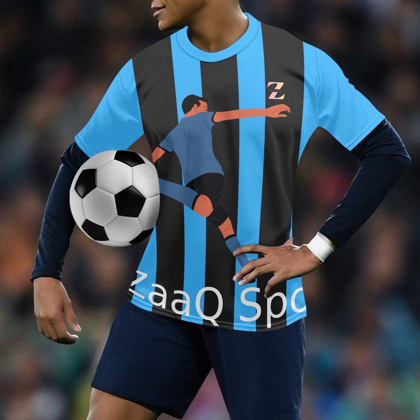 ZaaQ Soccer Jersey - Custom name Printed