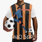 Custom Name Printed Soccer Jersey - by ZaaQ - noQMall