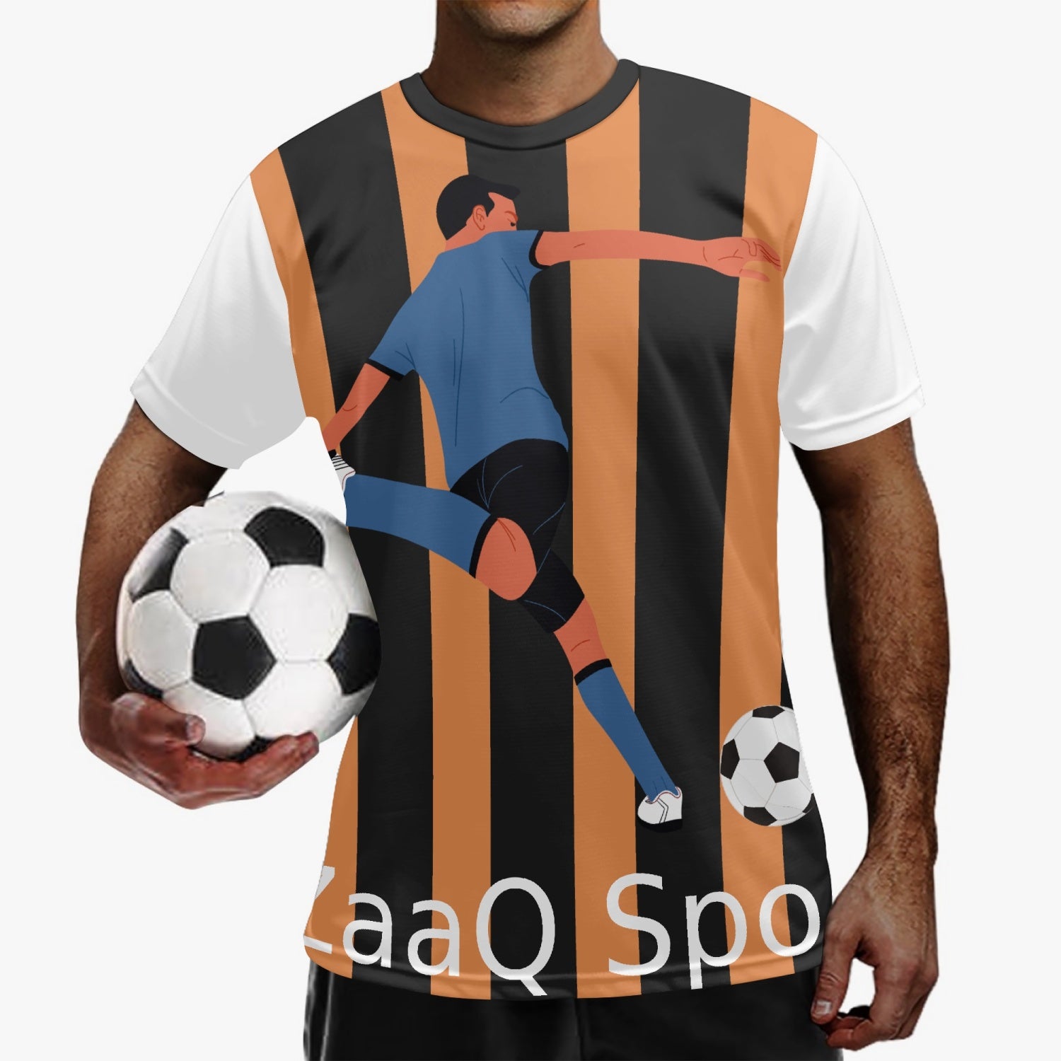 Custom Name Printed Soccer Jersey - by ZaaQ - noQMall