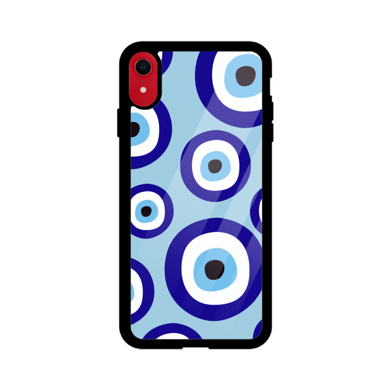 Evil Eye Premium Glass Phone Case | 360° Protection & Style - noQMall