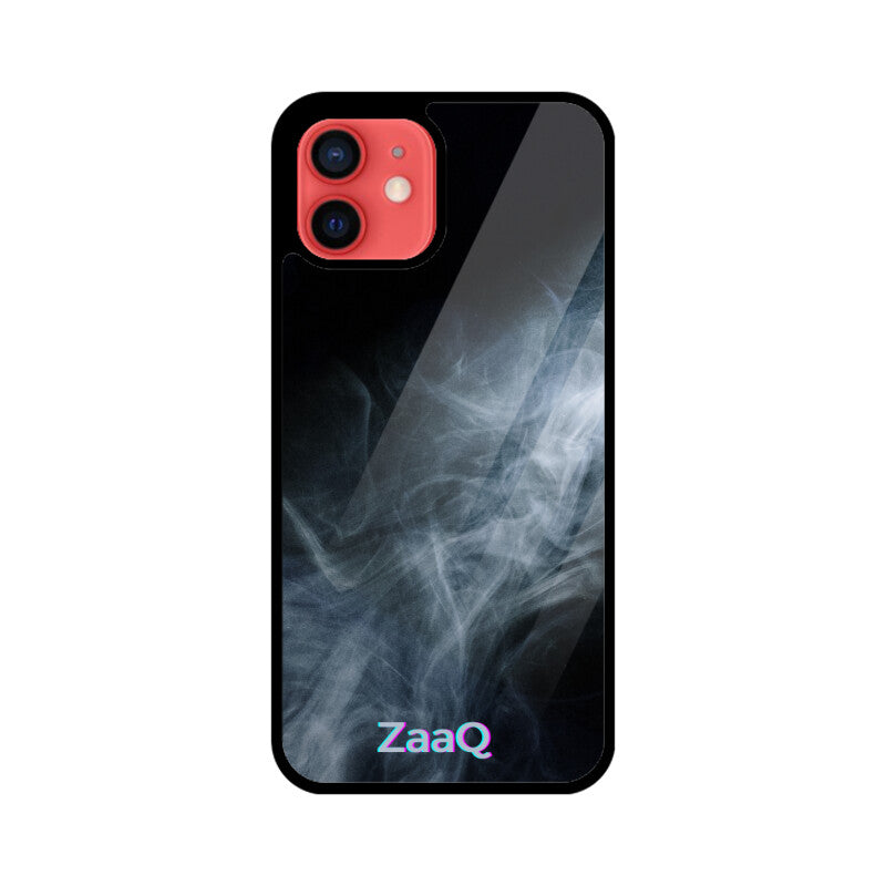 ZaaQ Premium Glass Phone Case - Smokey Design | Ultimate Protection - noQMall