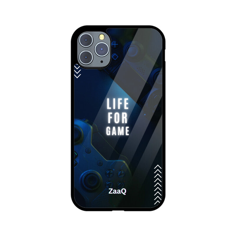 Premium Glass Back cover by ZaaQ - Theme Gamer - noQMall