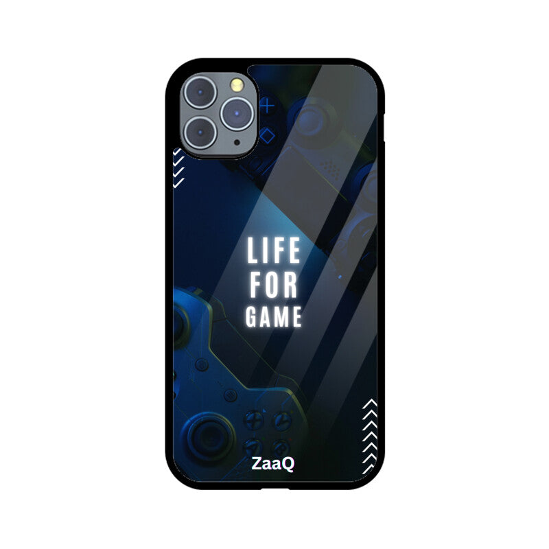 Premium Glass Back cover by ZaaQ - Theme Gamer - noQMall