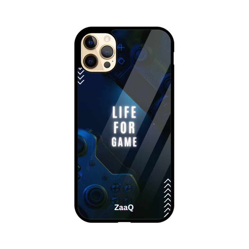 Premium Glass Back cover by ZaaQ - Theme Gamer - noQMall