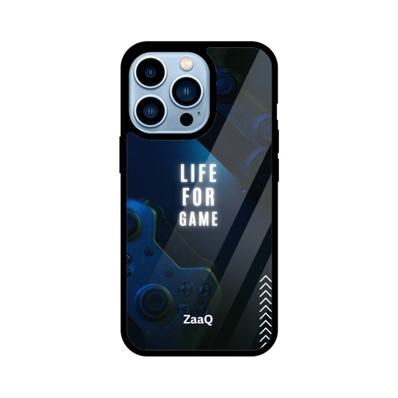 Premium Glass Back cover by ZaaQ - Theme Gamer - noQMall