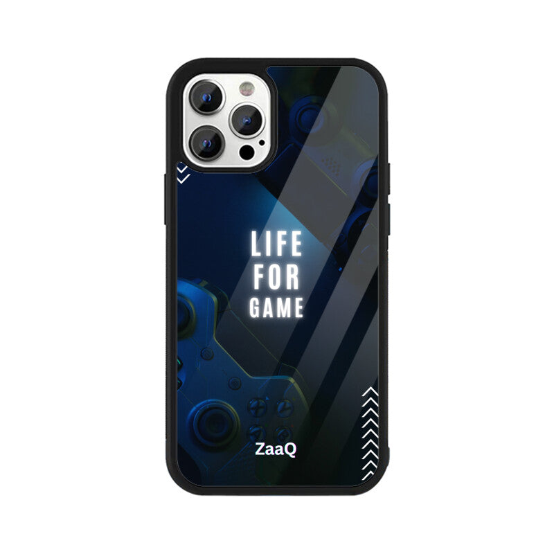 Premium Glass Back cover by ZaaQ - Theme Gamer - noQMall