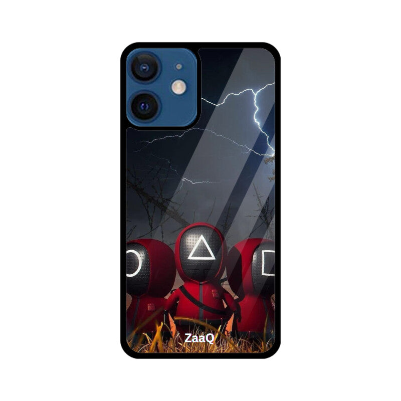 ZaaQ Premium Glass Mobile Case - Unique "No Copy" Themed Back Case - noQMall